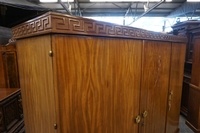Art Deco wardrobe in mahogany