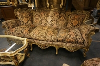 Baroque style 6 pcs sofa set, Italy 2nd half 20th Century