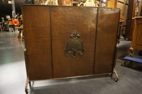 Copper fire screen Early 20th Century