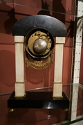 Directoire style Clock in marble, France last part 18th C.