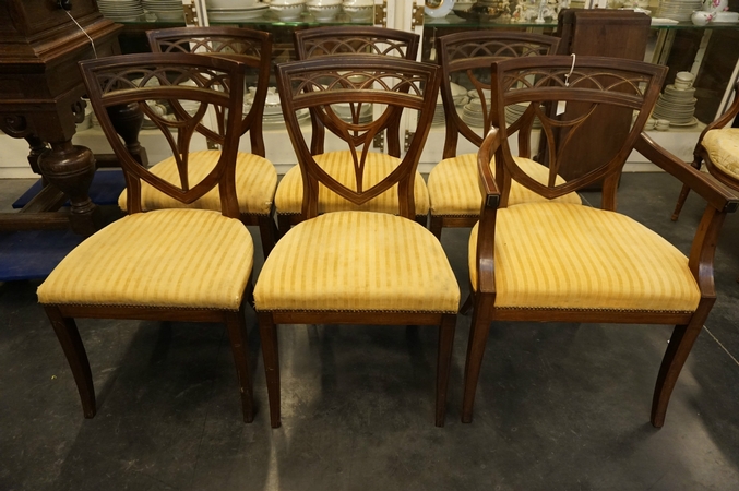 Directoire set of chairs