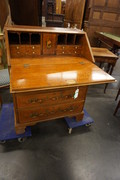 English painted satinwood desk Early 20th Century