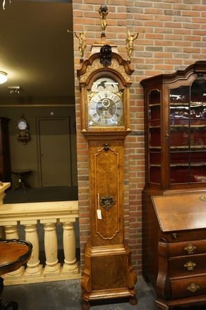 Grandfather clock by A. van Aken