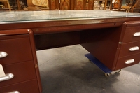 Industrial style Desk in metal, Holland mid 20th C.