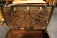 Iron money box 17th century