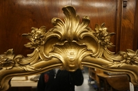 Louis XV style gilded mirror 18th Century