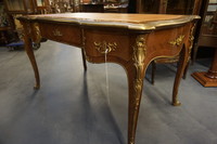 Louis XV style bureau plat  19th Century