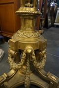 Napoleon III style bronze stand, France 19th century