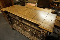Oak carved sideboard 19th Century
