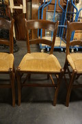 Set of 6 country style chairs 19th Century