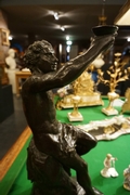 Signed statue by Parreboom in bronze, Holland 19th century