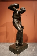 Statue in bronze, France around 1900