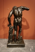 Statue in bronze, France around 1900