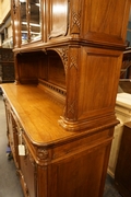 Transition style Buffet in walnut, France 19th century