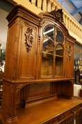 Transition style Buffet in walnut, France 19th century