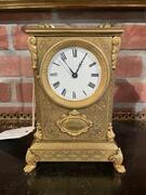 Year running carriage clock
