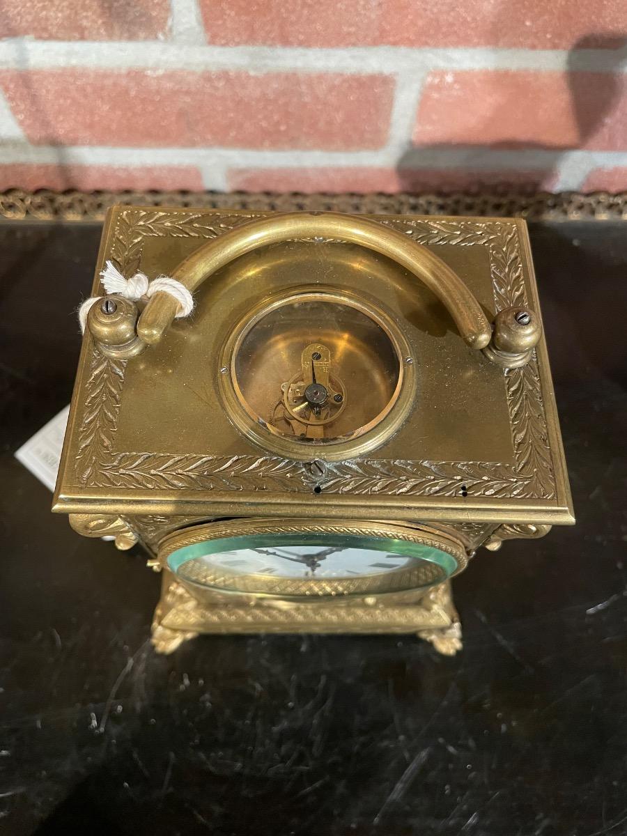 Year running carriage clock