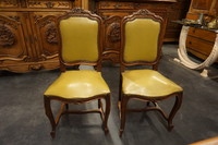 10 Piece French walnut dining room set 19th Century