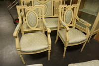 13 piece Louis XVI style salon set Around 1900