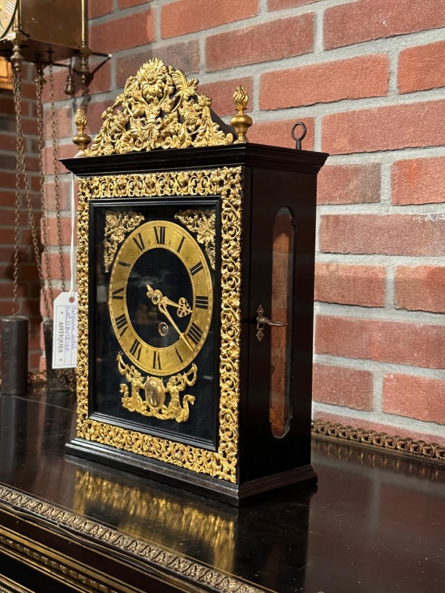 17th Century “ Religieuse” clock by Isaac Thuret, 13x29x44h cm