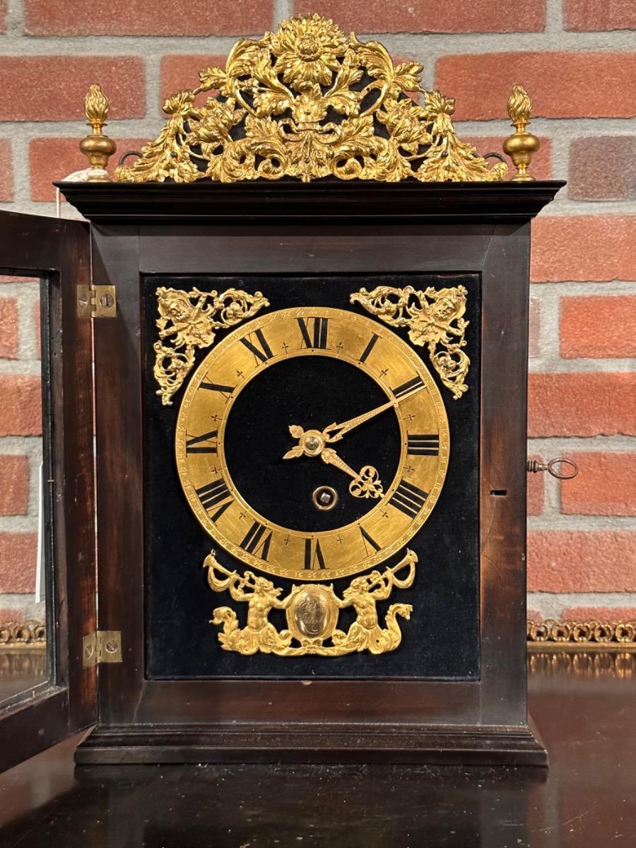 17th Century “ Religieuse” clock by Isaac Thuret, 13x29x44h cm