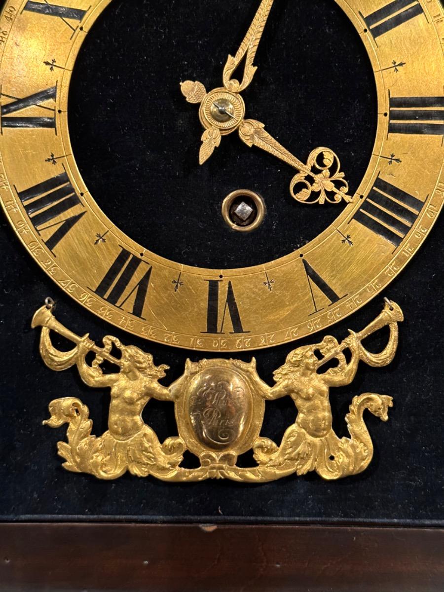 17th Century “ Religieuse” clock by Isaac Thuret, 13x29x44h cm