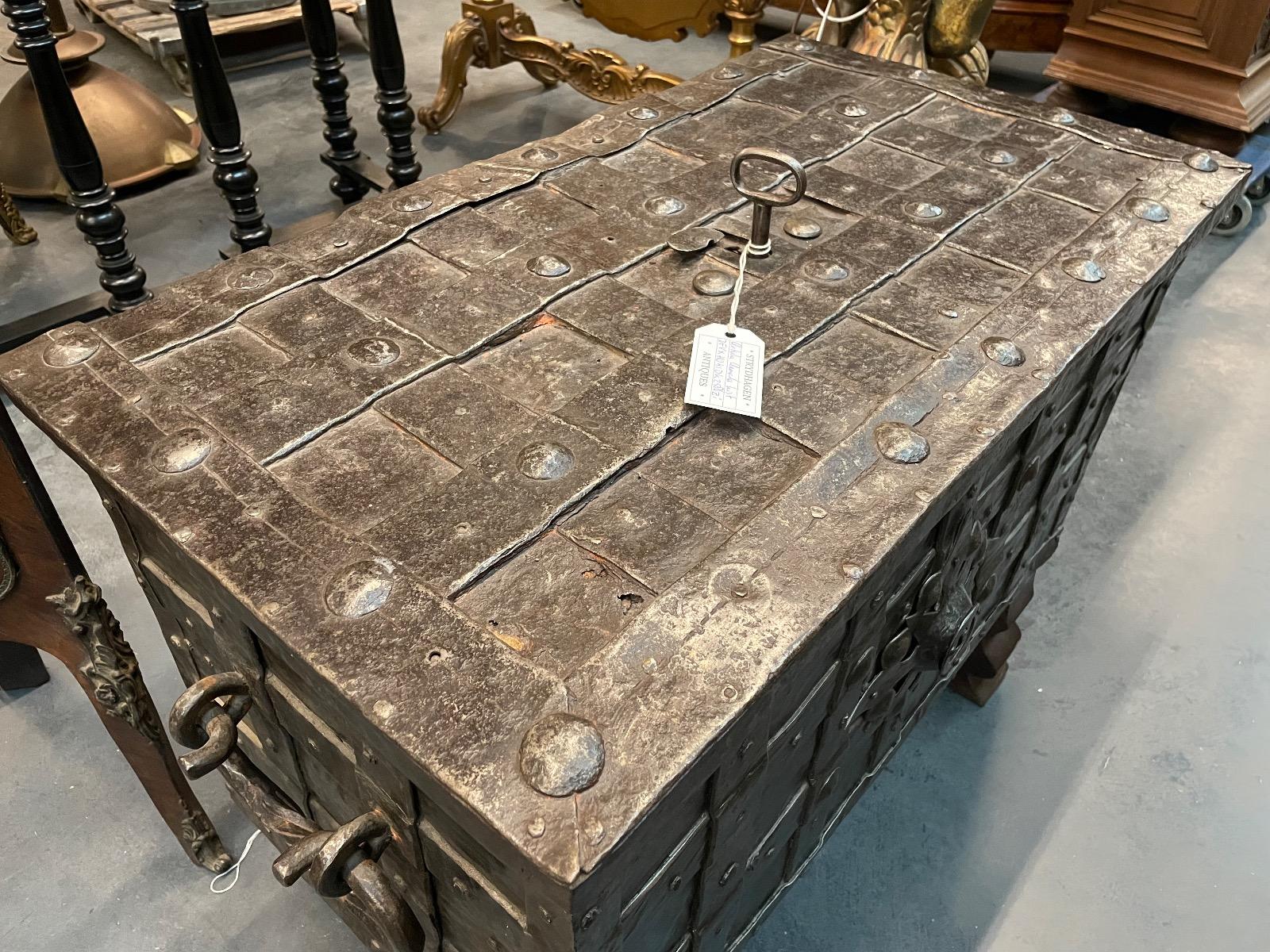 17th century Armada chest
