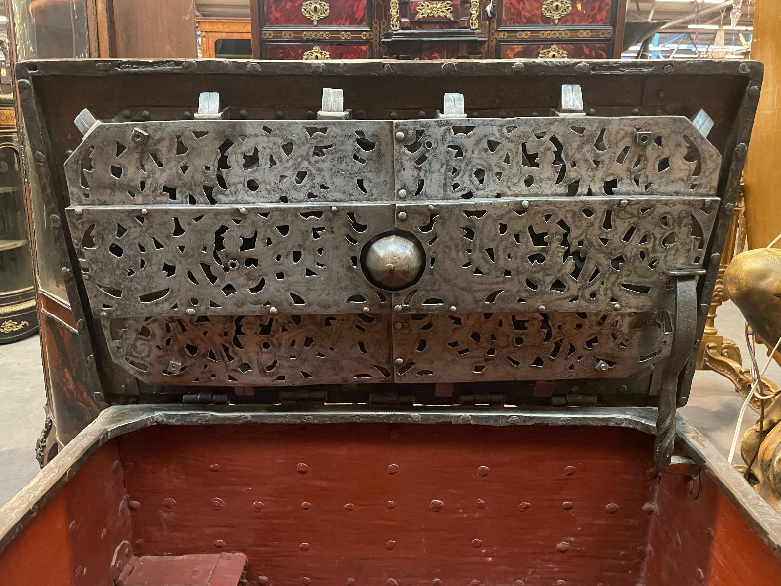 17th century Armada chest