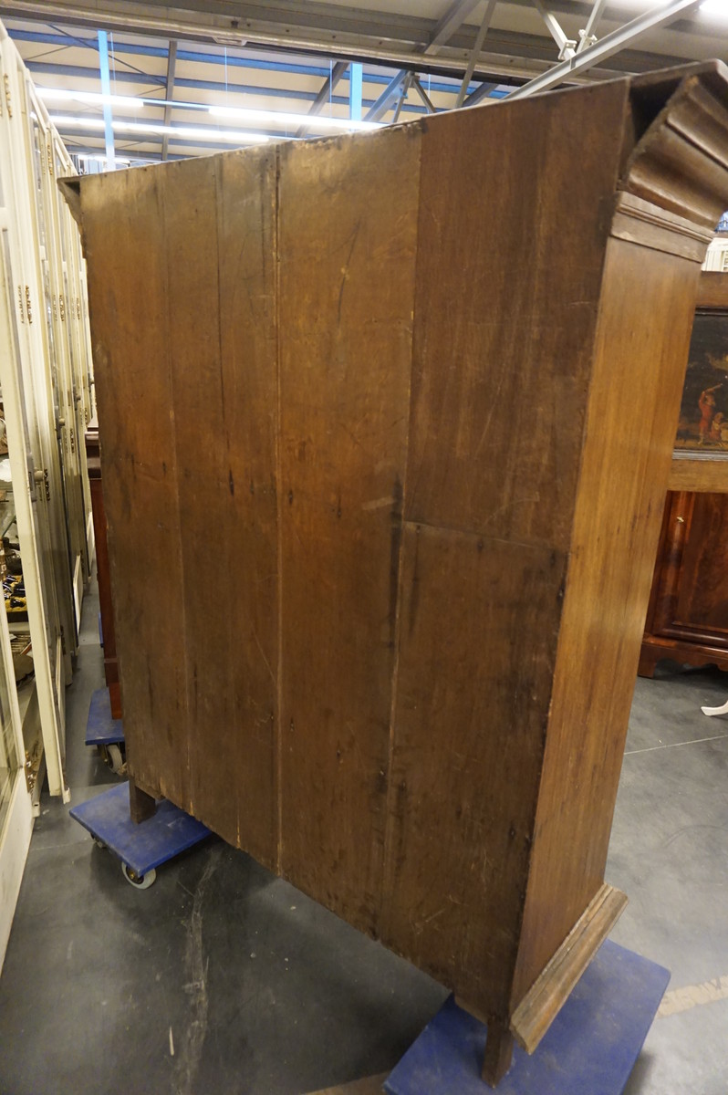 17th century Dutch painted cabinet