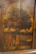 17th century Dutch painted cabinet