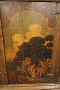 17th century Dutch painted cabinet