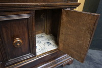 17th century Italian walnut cabinet