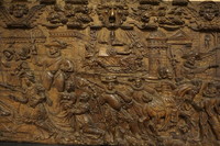 style 17th century Renaissance oak panel