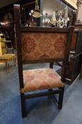 17th century walnut armchair