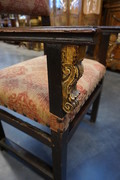 17th century walnut armchair