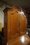 18th century Dutch oak buro bookcase