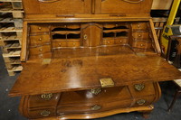 18th century Dutch oak buro bookcase