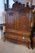 18th Century Dutch oak cabinet