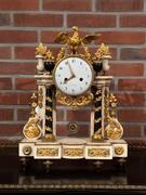 18th century Louis XVI portico clock signed “De Belle”, 36x10x47h cm