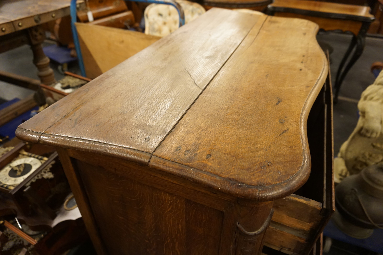 18th century oak Liege commode