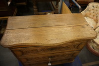 18th century oak Liege commode