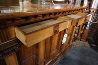 19th century cabinet with marquetry