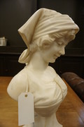 Alabaster bust  19th Century