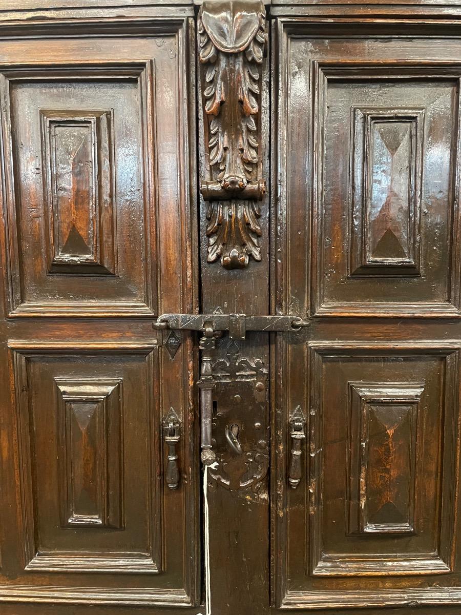 All original early 17th century Spanish cabinet