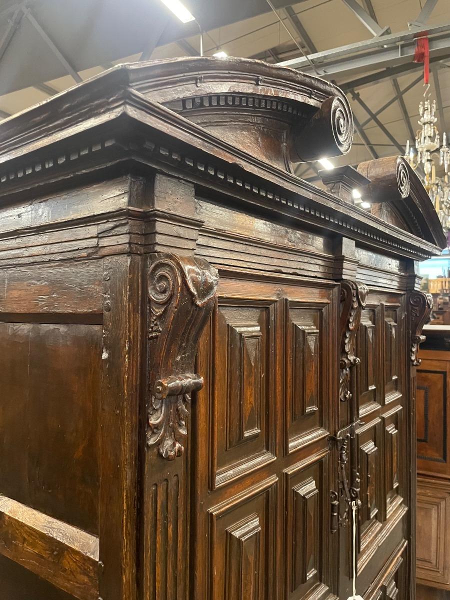 All original early 17th century Spanish cabinet