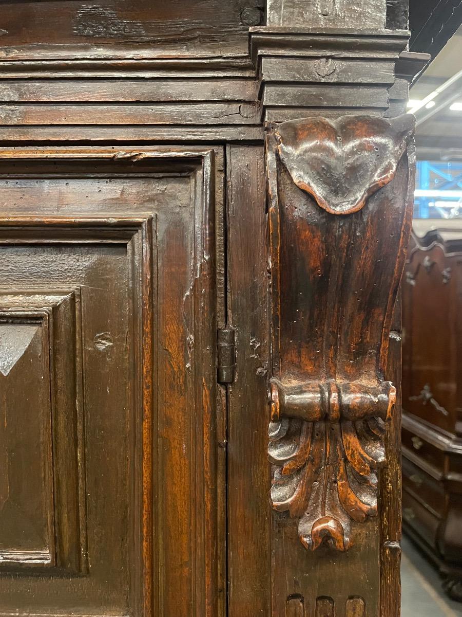All original early 17th century Spanish cabinet