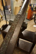 Antique bronze canon