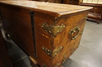 Antique Colonial trunk