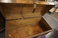 Antique oak trunk  18th Century