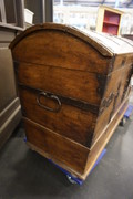 Antique oak trunk  18th Century